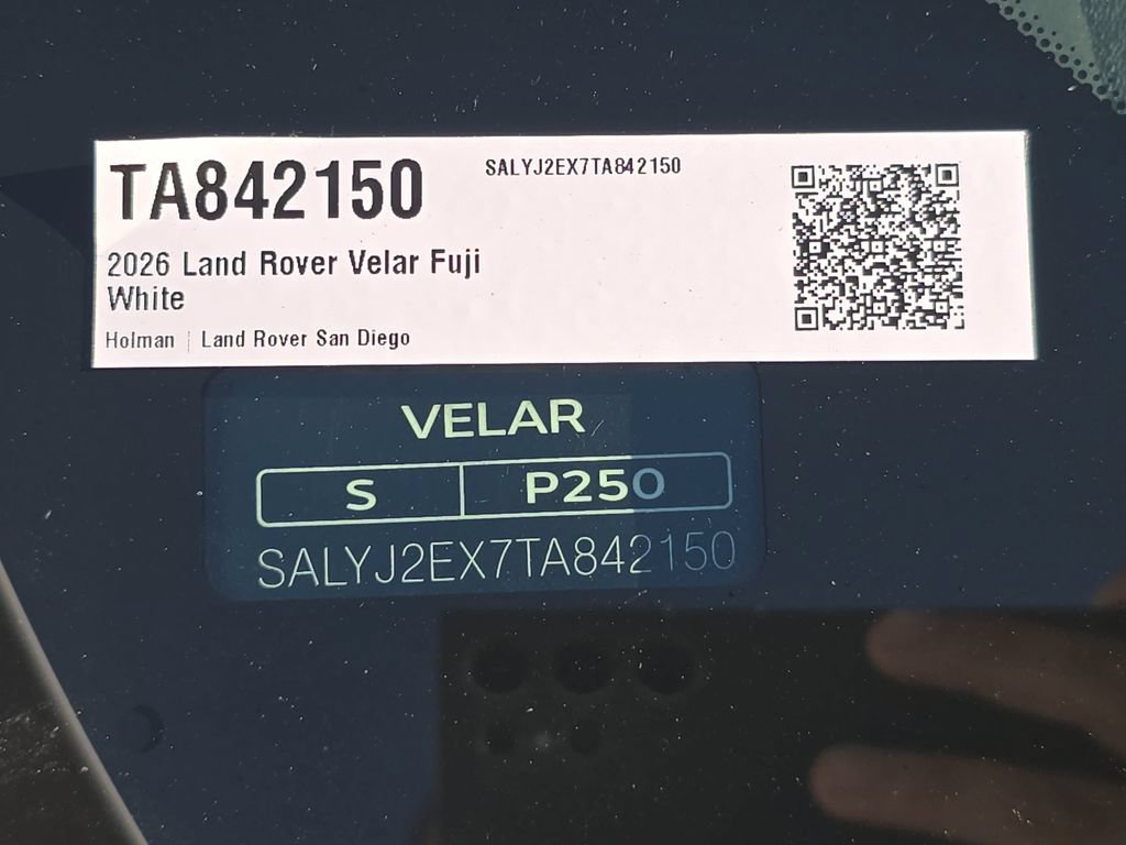 New 2026 Land Rover Range Rover Velar S AWD/4WD image 36