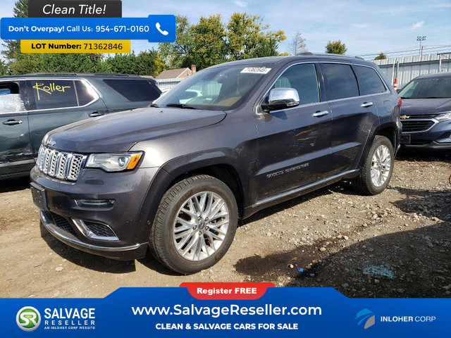Used 2017 Jeep Grand Cherokee Summit
