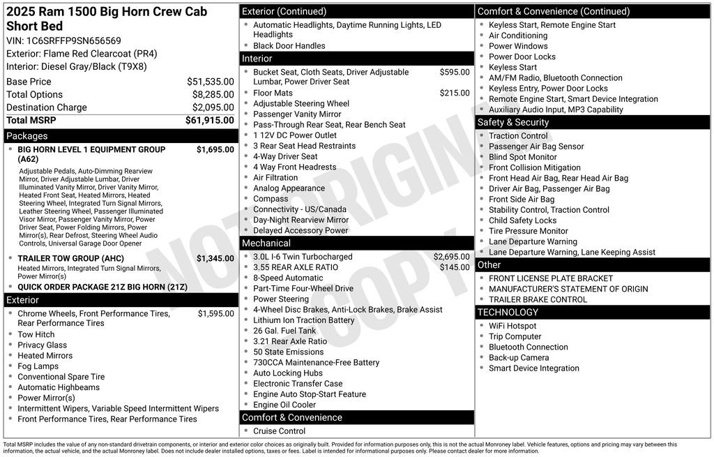 Used 2025 RAM 1500 Big Horn AWD/4WD image 27