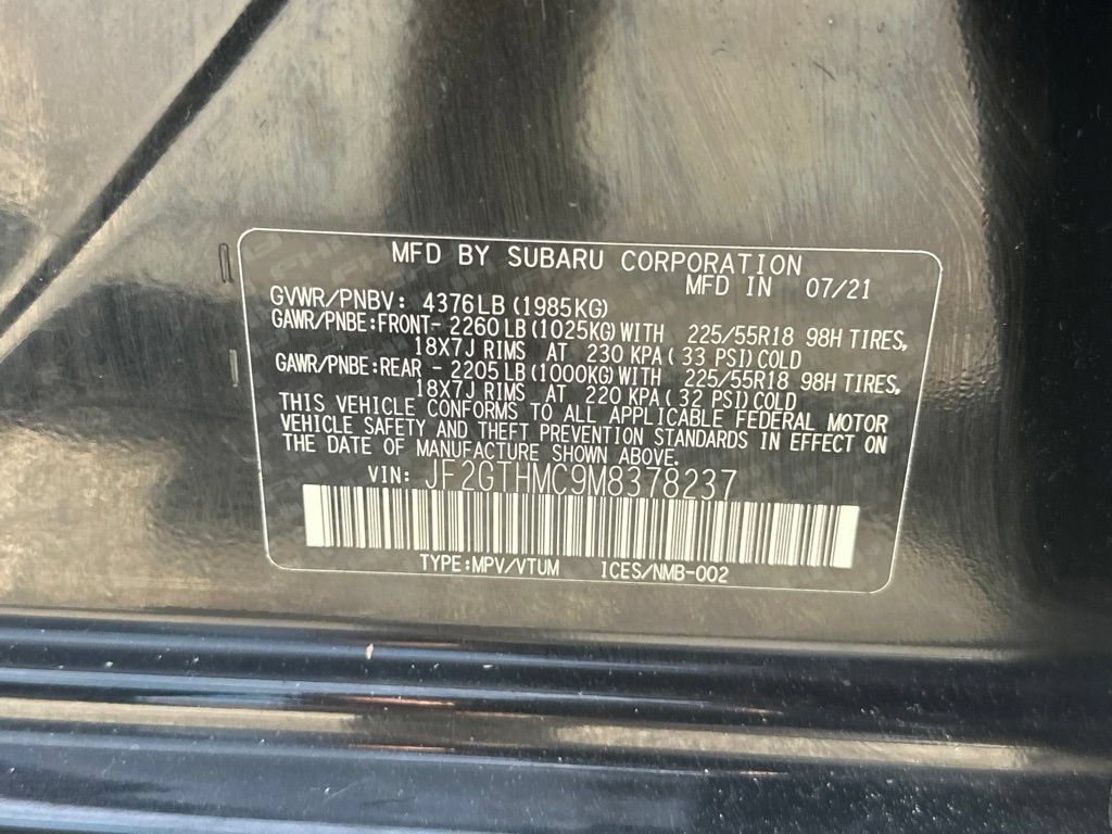 Used 2021 Subaru Crosstrek 2.5i Limited AWD/4WD image 35