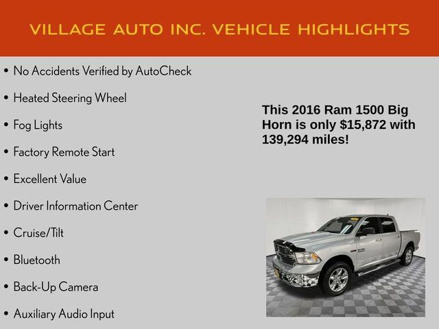 Used 2016 RAM 1500 Big Horn image 14