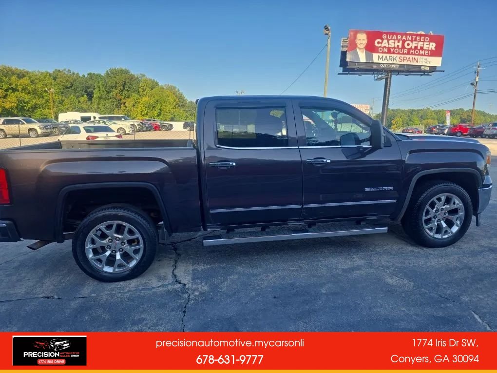 Used 2015 GMC Sierra 1500 SLT w/ SLT Crew Cab Value Package RWD image 8