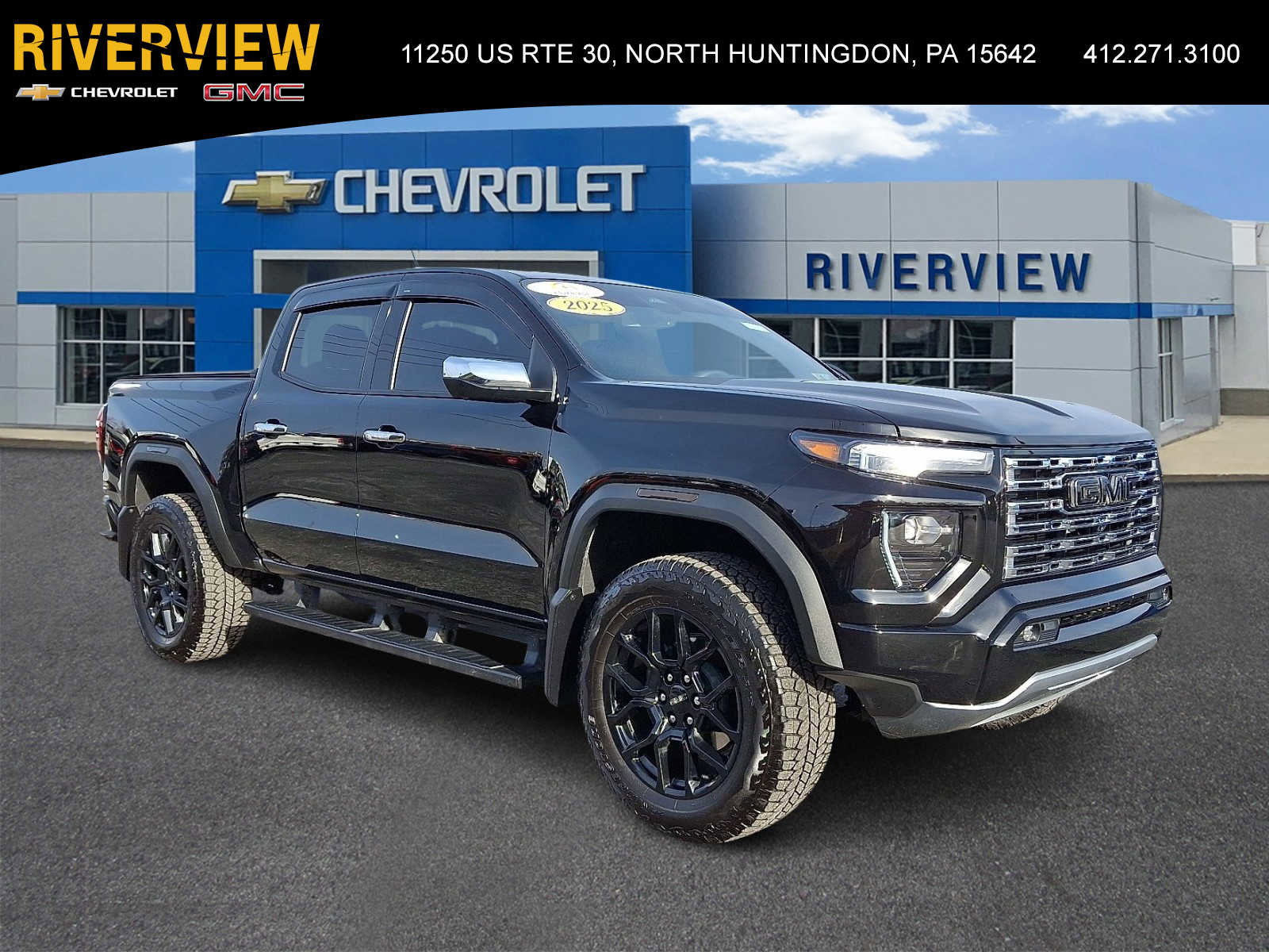 Used 2025 GMC Canyon Denali w/ LPO, Denali Black Edition image 1