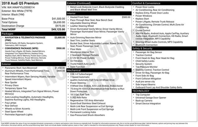 Used 2018 Audi Q5 2.0T Premium image 23