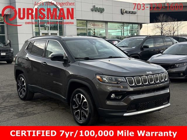 Certified 2022 Jeep Compass Limited image 1