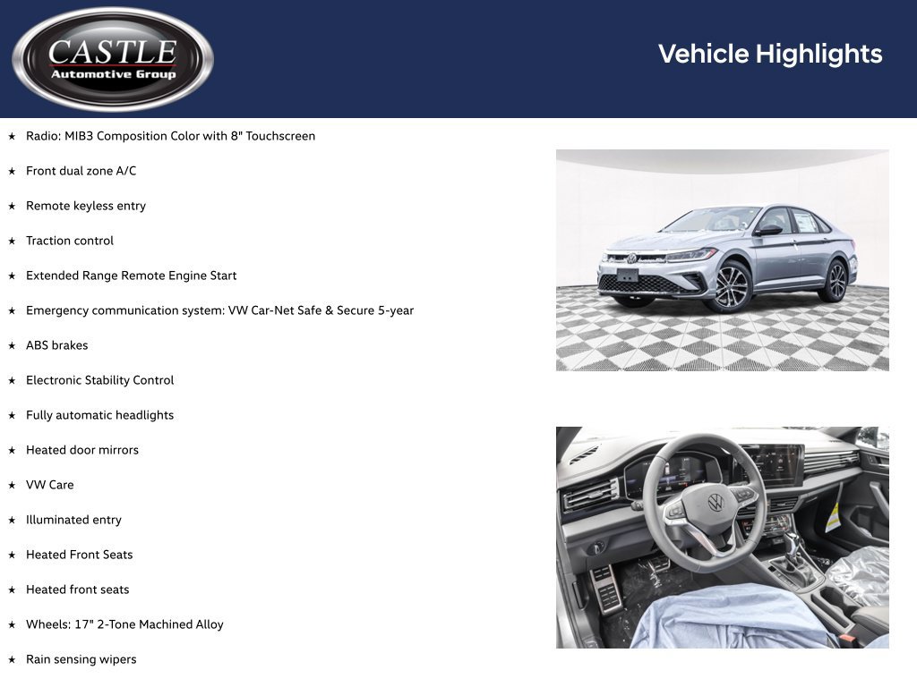 New 2026 Volkswagen Jetta Sport FWD image 3