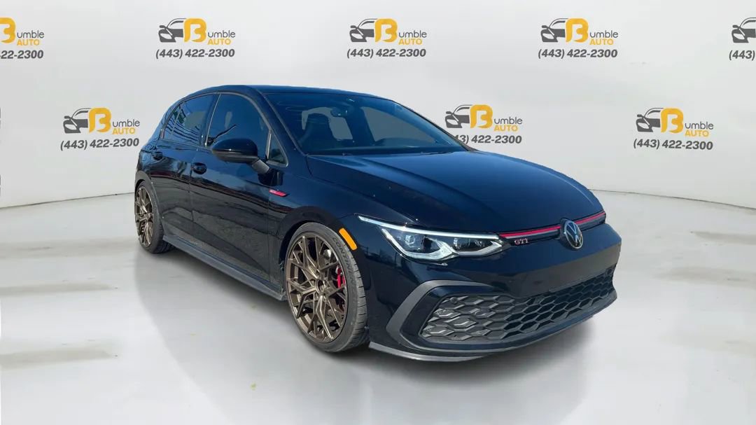 Used 2022 Volkswagen GTI SE w/ SE Leather Package FWD image 3