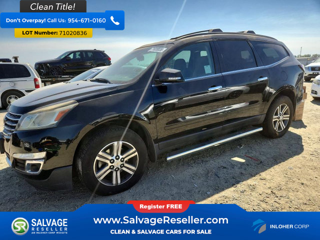 Used 2016 Chevrolet Traverse LT w/ Traveler's Package