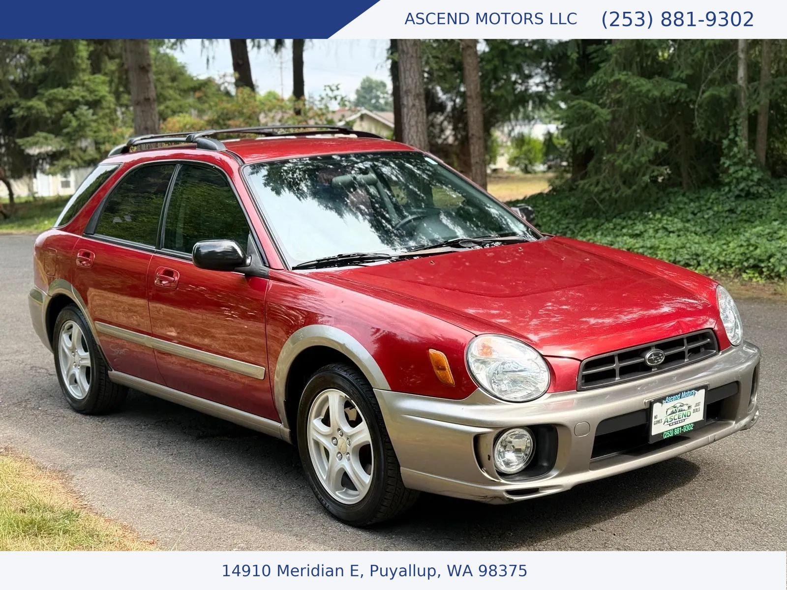 Used 2002 Subaru Impreza Outback Sport AWD/4WD image 7