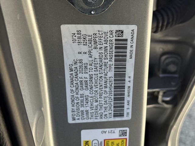 Used 2025 Honda Civic LX image 20