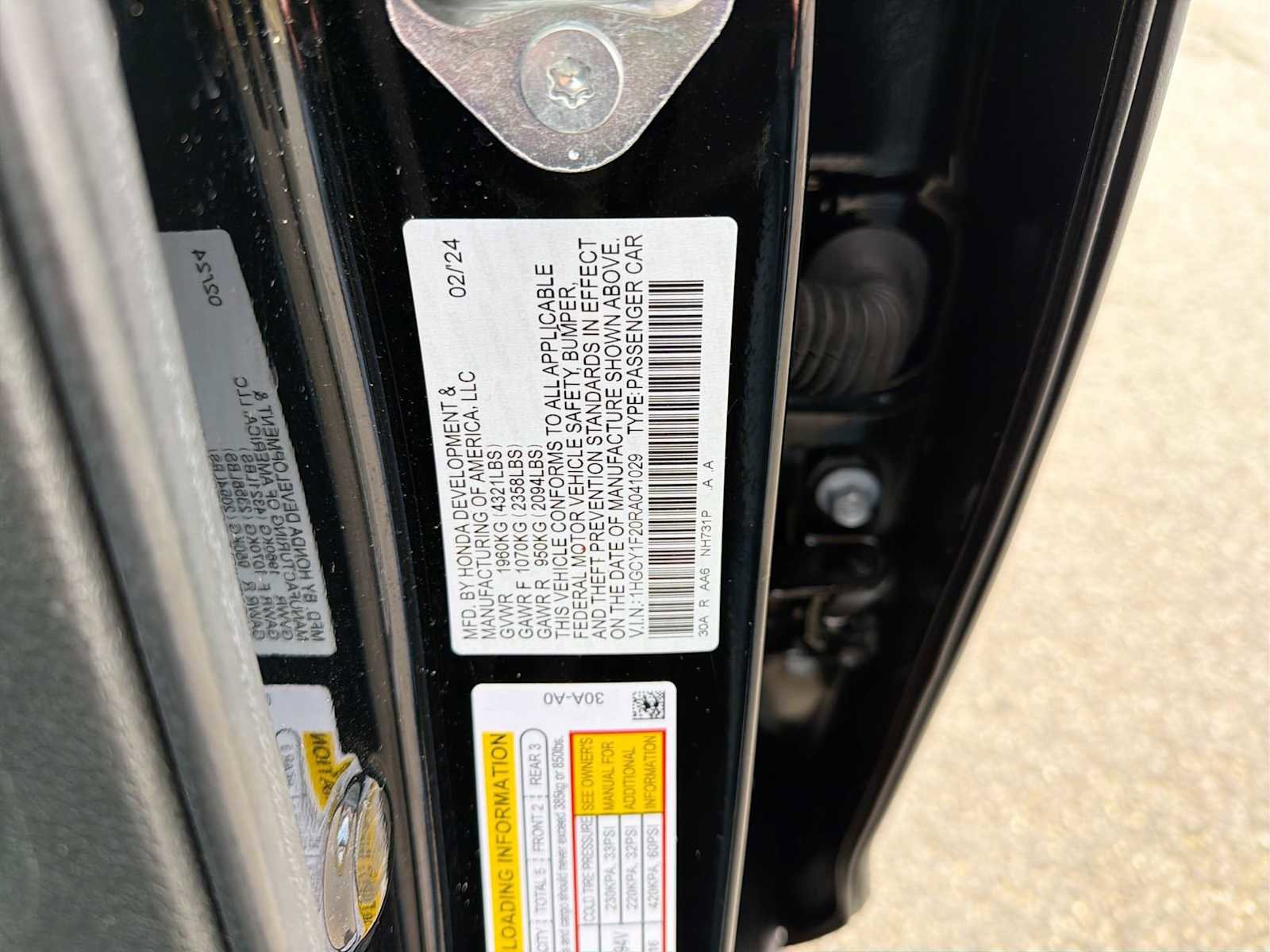 Certified 2024 Honda Accord LX image 33