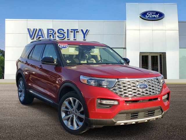 Certified 2023 Ford Explorer Platinum w/ Technology Package image 1