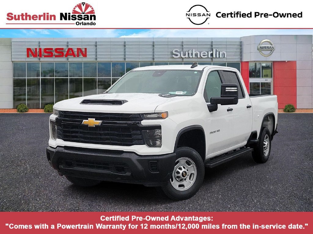 Used 2024 Chevrolet Silverado 2500 W/T w/ WT Convenience Package