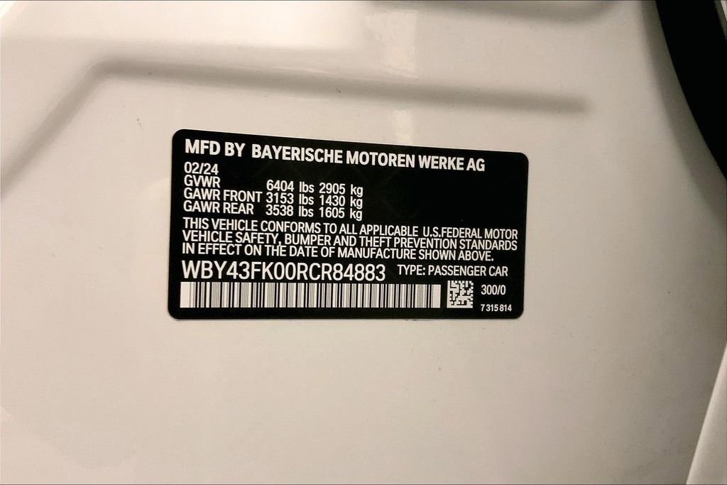 Certified 2024 BMW i5 M60 w/ Premium Package AWD/4WD image 32