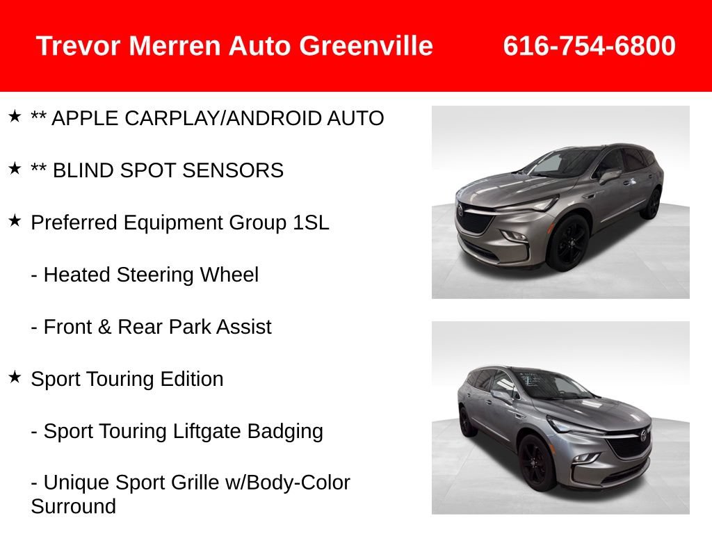 Used 2023 Buick Enclave Essence w/ Sport Touring Edition AWD/4WD image 20
