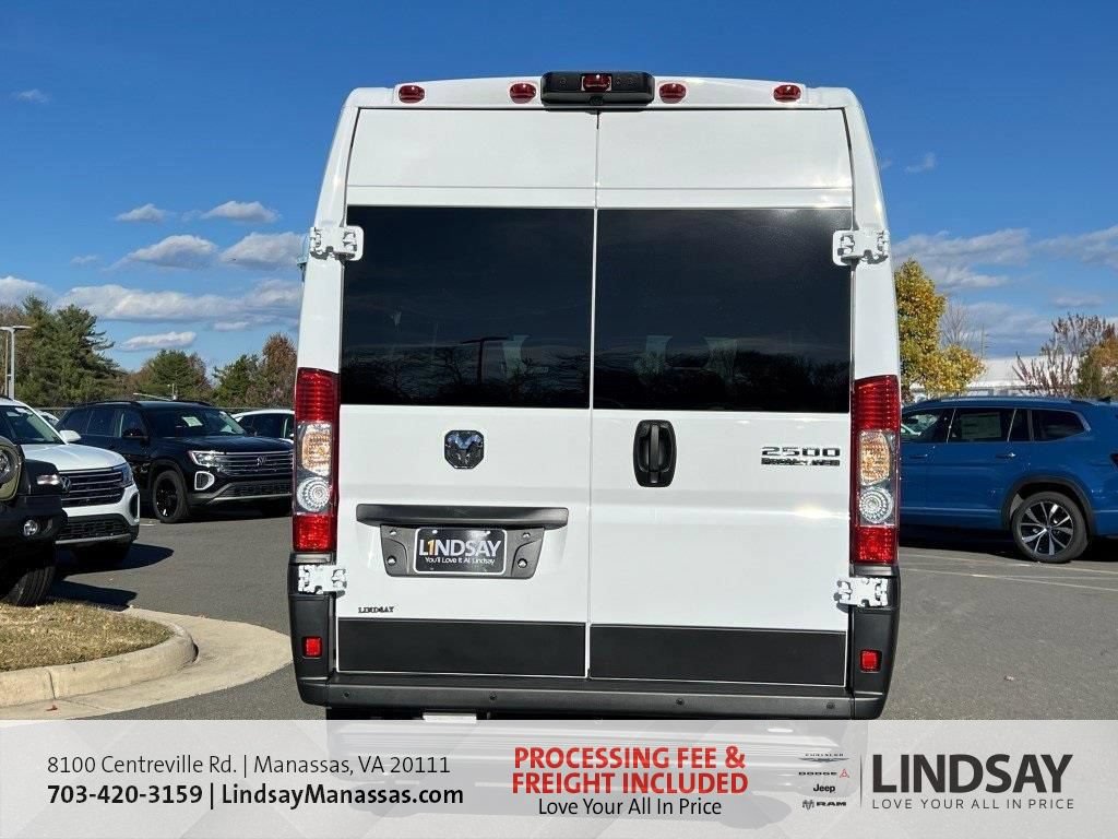 New 2026 RAM ProMaster 2500 w/ Quick Order Package 22H SLT+ FWD image 6