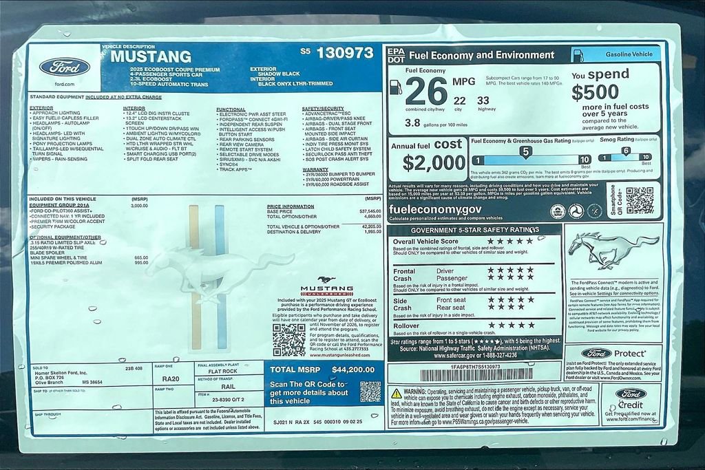 New 2025 Ford Mustang Premium image 14