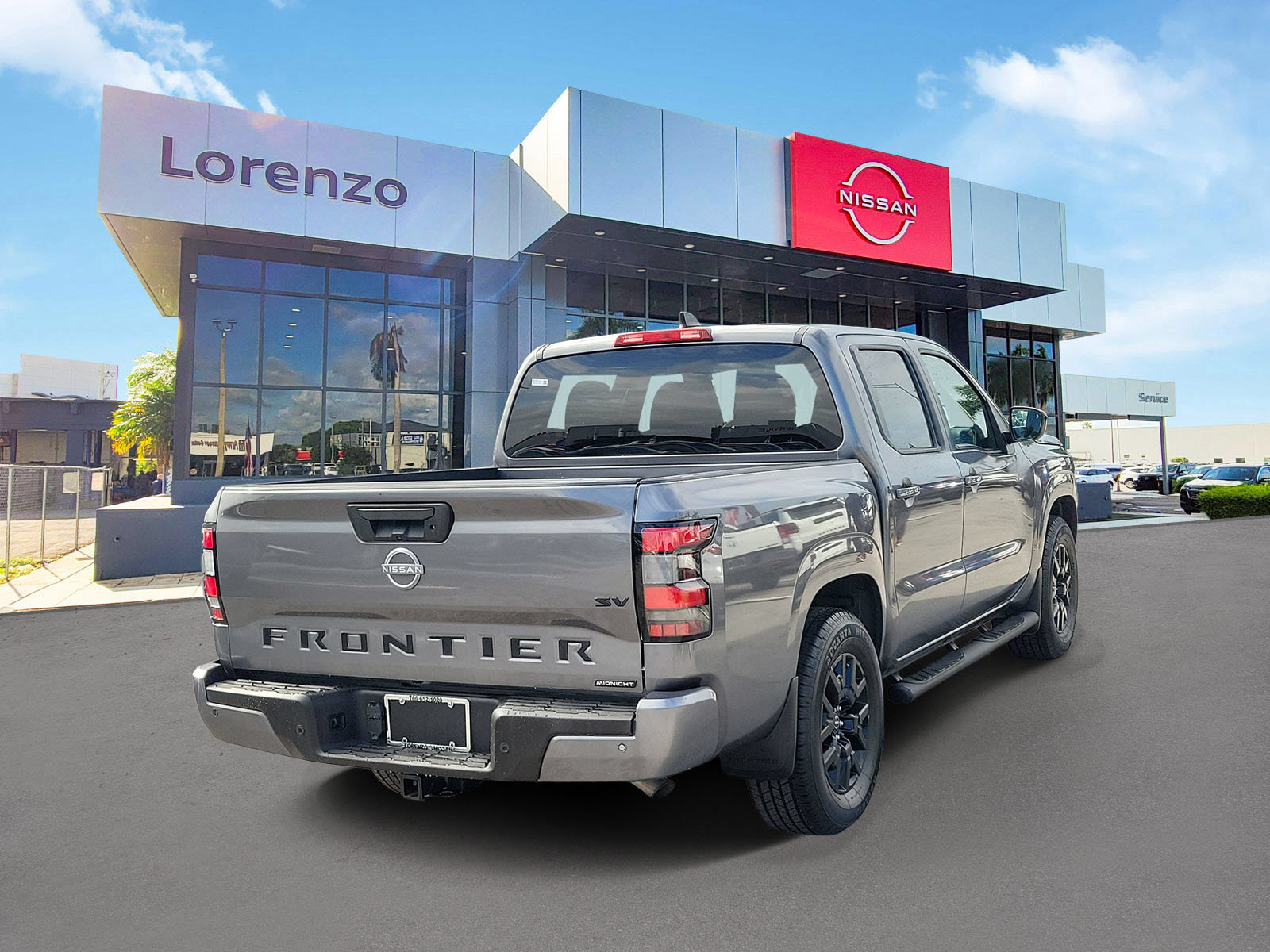 Used 2023 Nissan Frontier SV w/ Midnight Edition Package RWD image 5