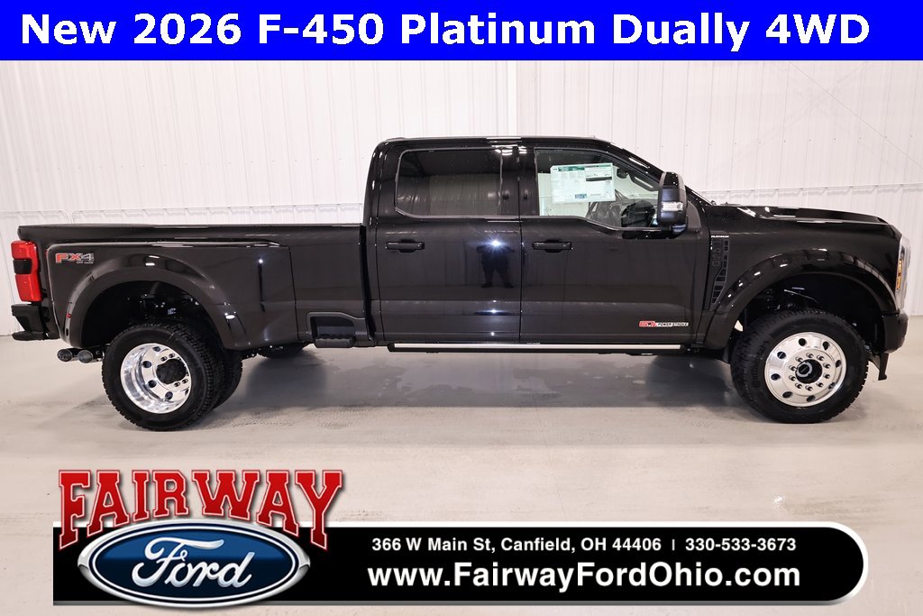 New 2026 Ford F450 Platinum w/ FX4 Off-Road Package