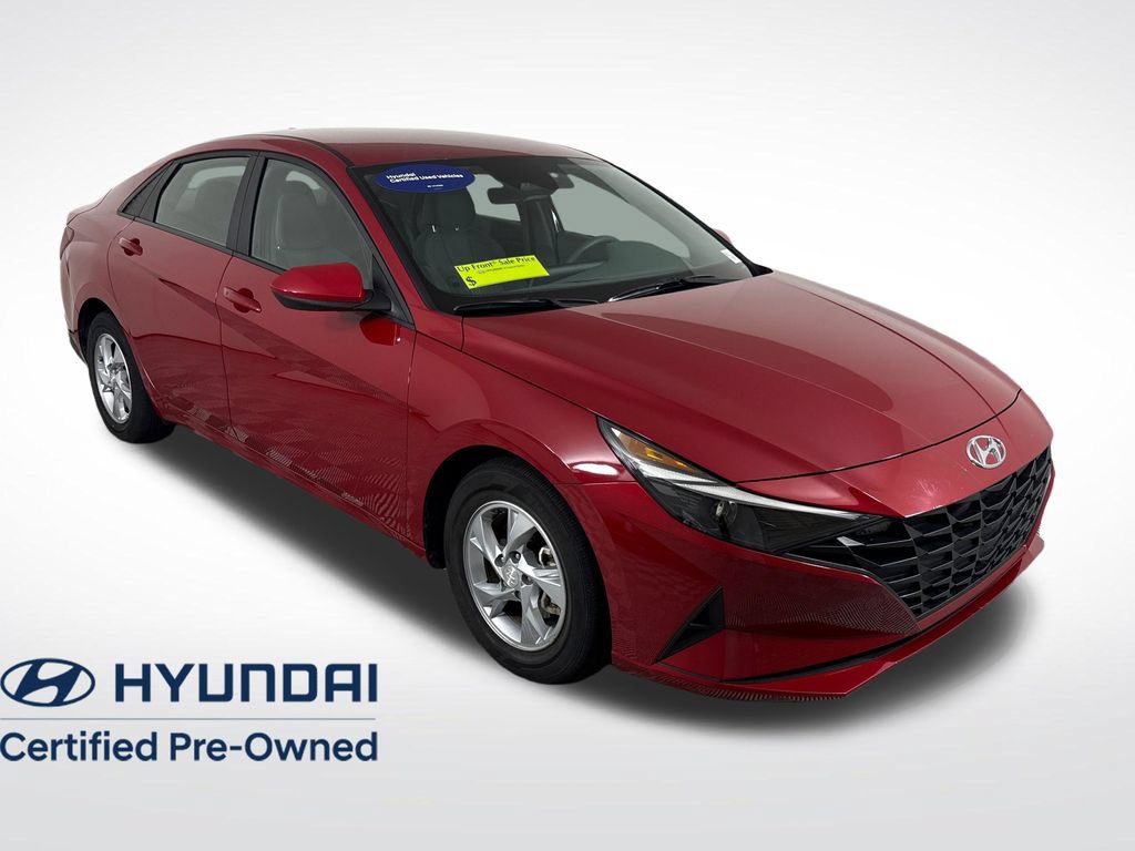 Certified 2021 Hyundai Elantra SEL FWD image 1