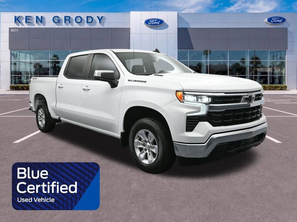 Used 2023 Chevrolet Silverado 1500 LT w/ LPO, Dark Essentials Package AWD/4WD image 1