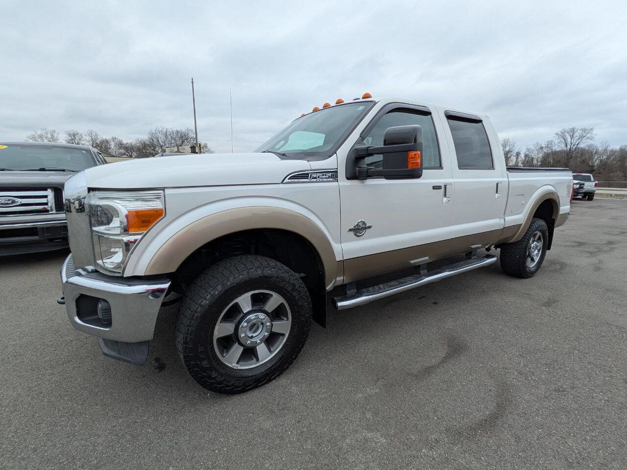 Used 2014 Ford F250 Lariat w/ Snow Plow Prep Package image 1