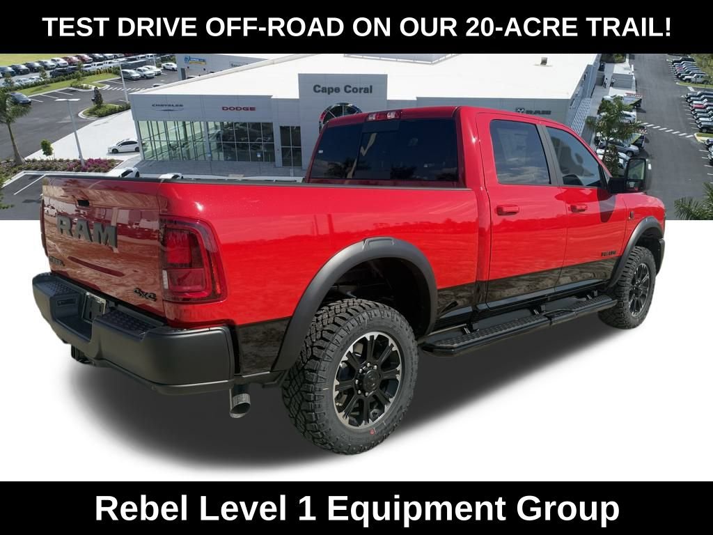 New 2026 RAM 2500 Rebel w/ Rebel Level 1 Equipment Group AWD/4WD image 4