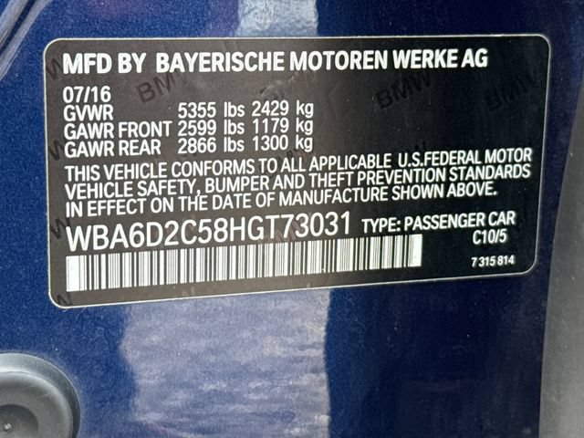 Used 2017 BMW 640i Gran Coupe xDrive AWD/4WD image 27