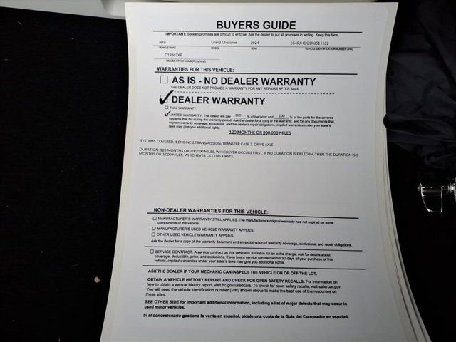 Used 2024 Jeep Grand Cherokee Overland w/ Trailer Tow Package image 35