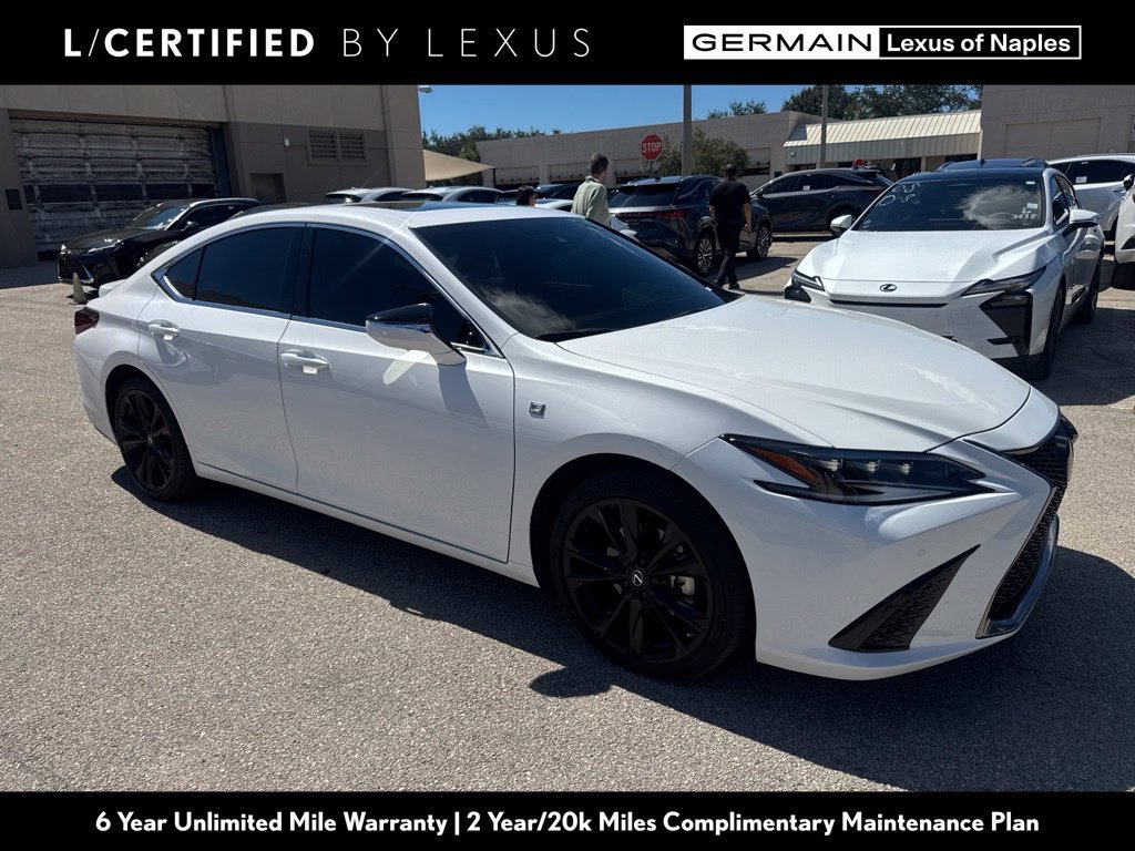 Certified 2025 Lexus ES 350 F Sport FWD image 1