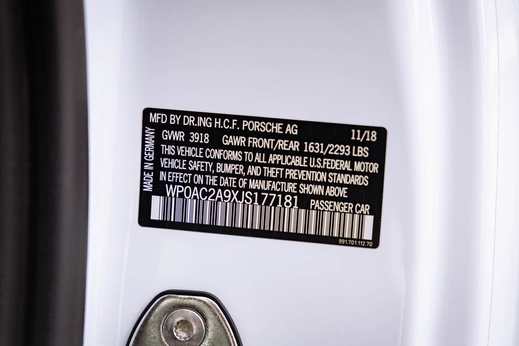 Used 2018 Porsche 911 GT3 image 34