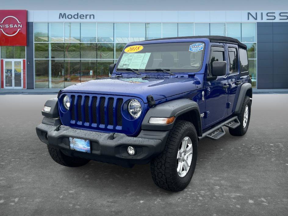 Used 2018 Jeep Wrangler Unlimited Sport S AWD/4WD image 1