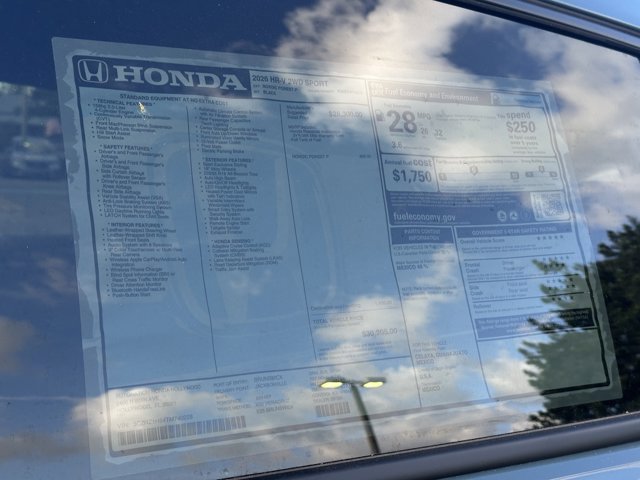 New 2026 Honda HR-V Sport image 19