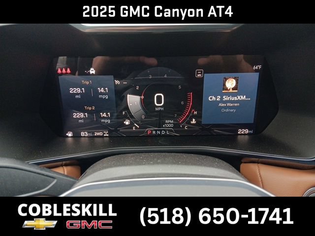 New 2025 GMC Canyon AT4 w/ Nightfall Edition AWD/4WD image 15