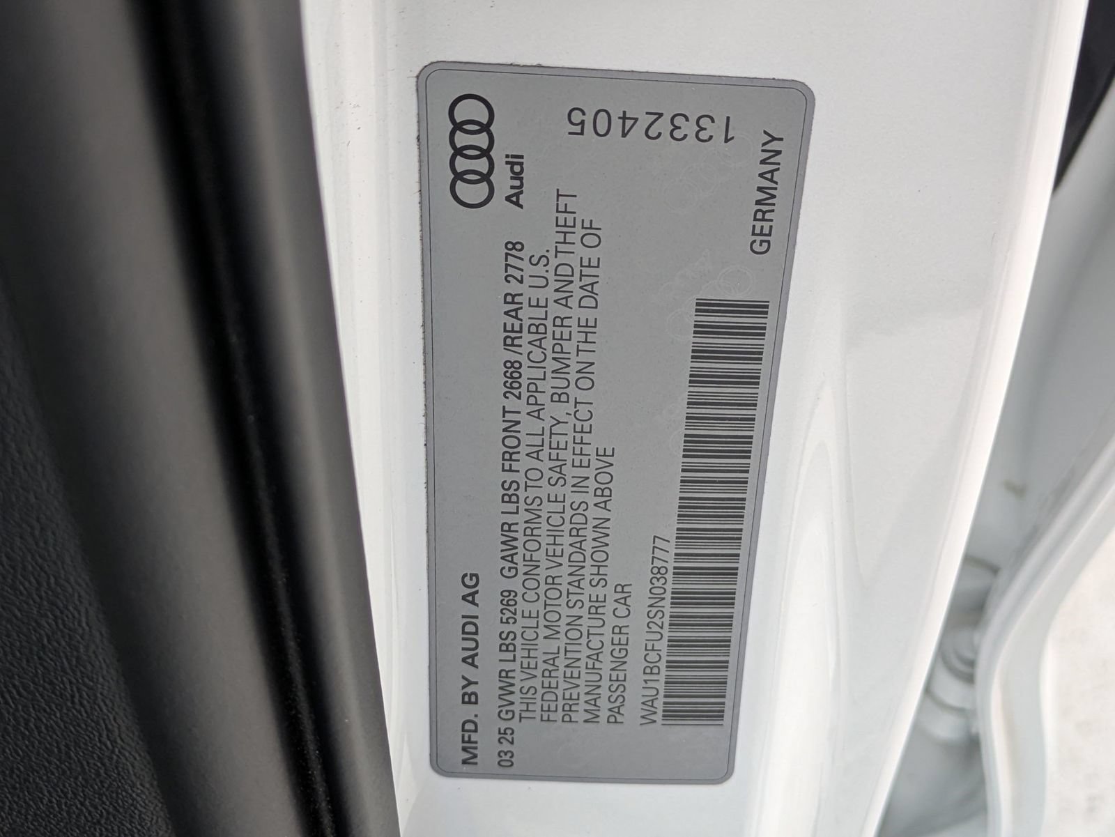 Used 2025 Audi A5 2.0T Premium w/ Convenience Package AWD/4WD image 17