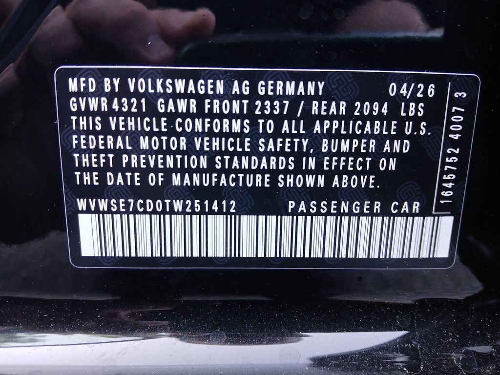 New 2026 Volkswagen GTI SE FWD image 30