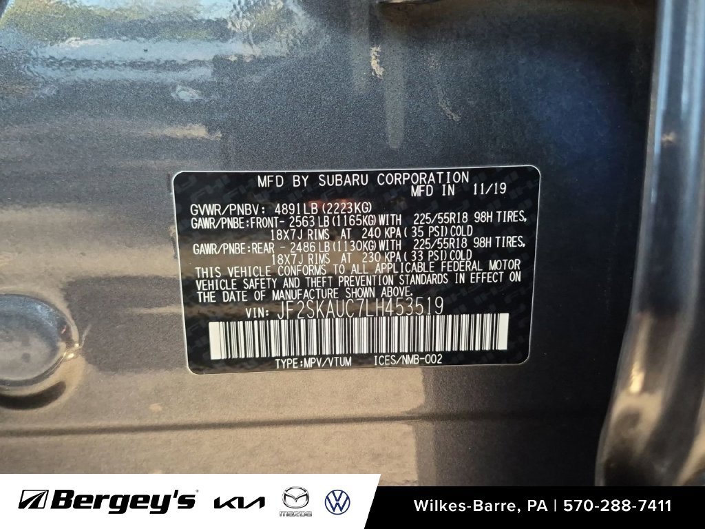 Used 2020 Subaru Forester Limited w/ Popular Package #3 AWD/4WD image 37