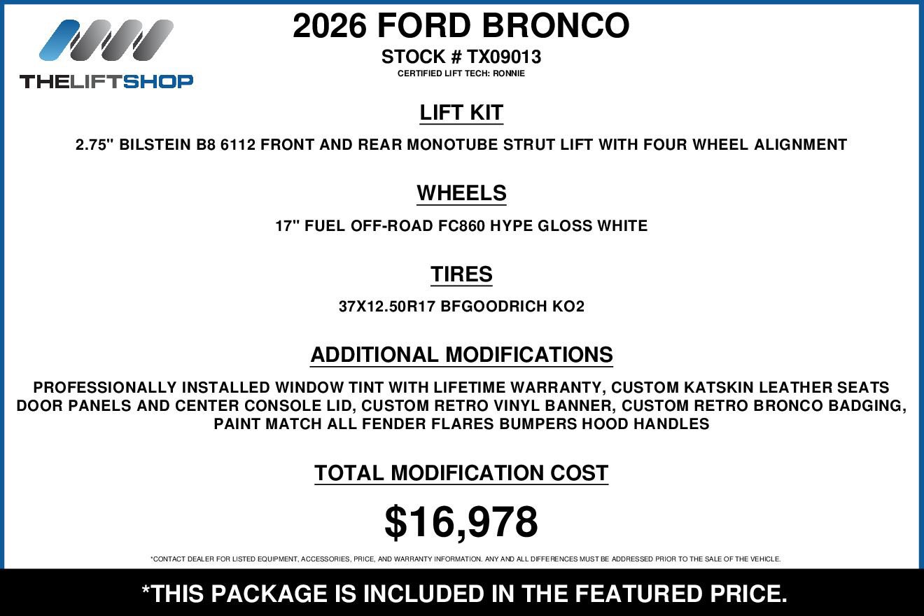Used 2026 Ford Bronco Heritage Edition image 2