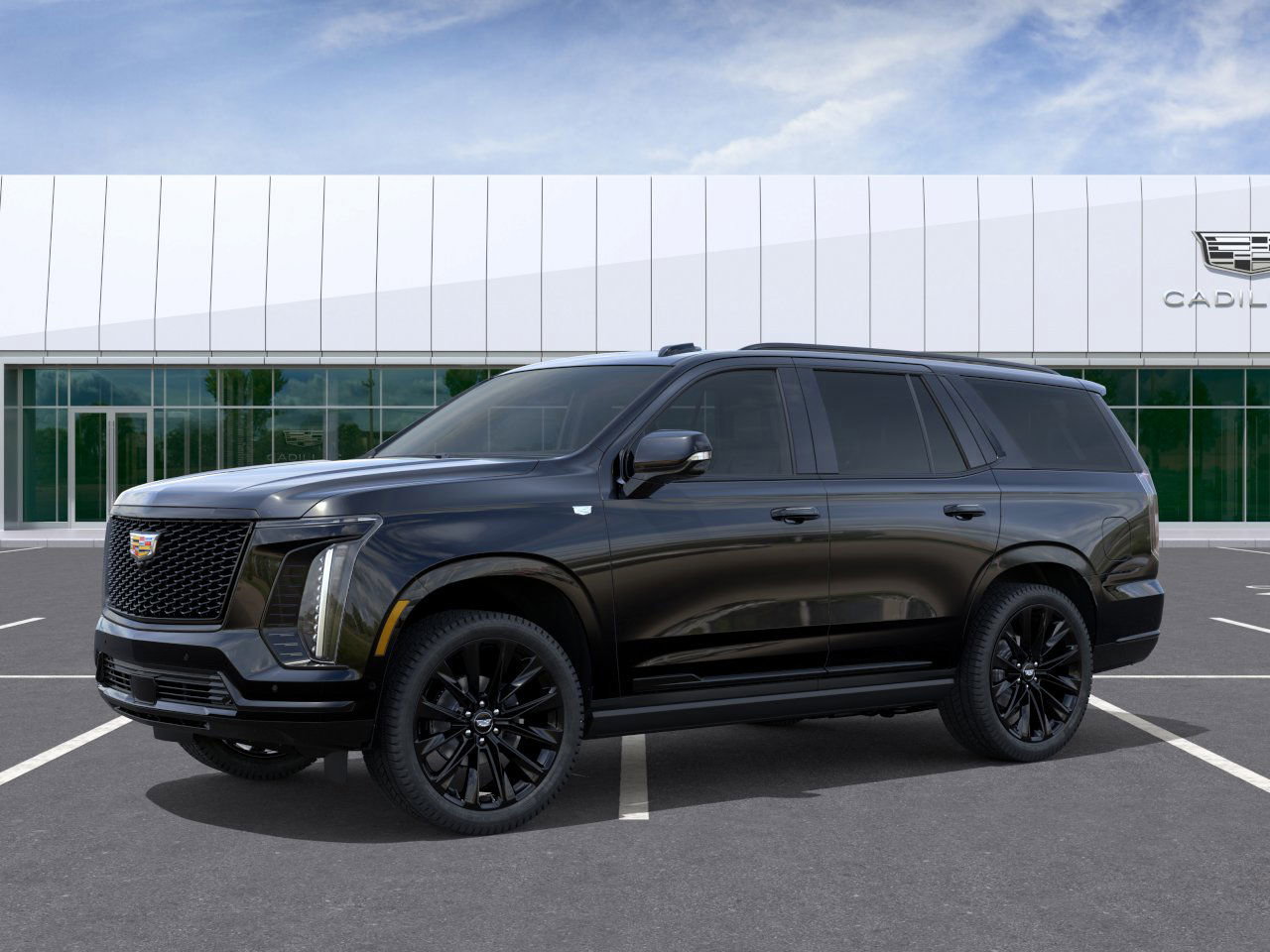 New 2026 Cadillac Escalade Platinum Sport w/ LPO, ONYX Package image 2