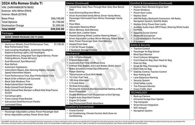 Used 2024 Alfa Romeo Giulia Ti image 14