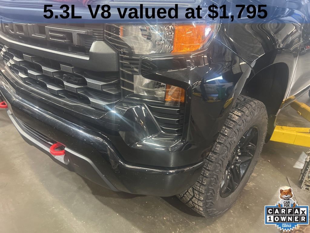 Used 2023 Chevrolet Silverado 1500 Custom Trail Boss w/ LPO, Dark Essentials Package image 1