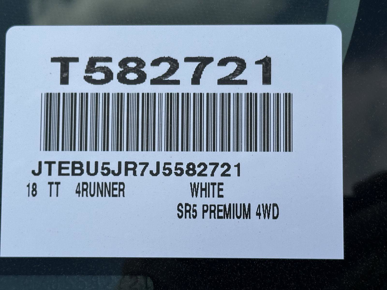 Used 2018 Toyota 4Runner SR5 image 15