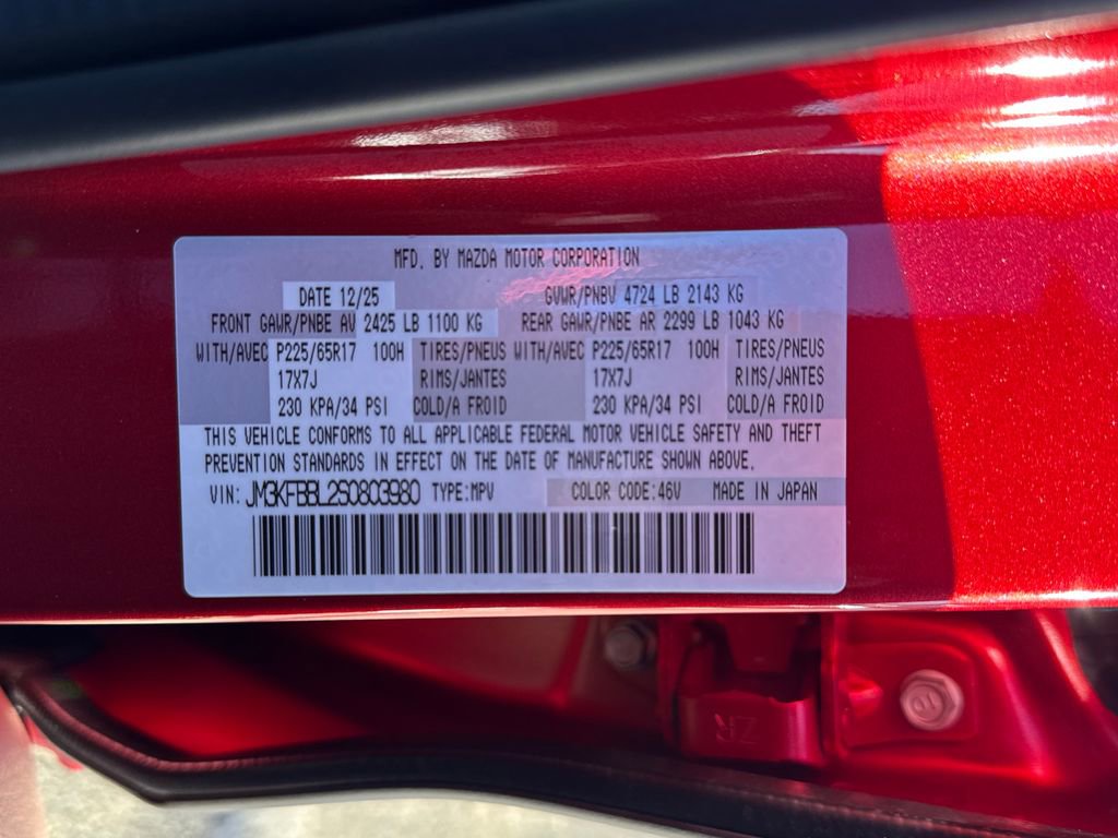 New 2025 MAZDA CX-5 AWD 2.5 S w/ Select Package image 25