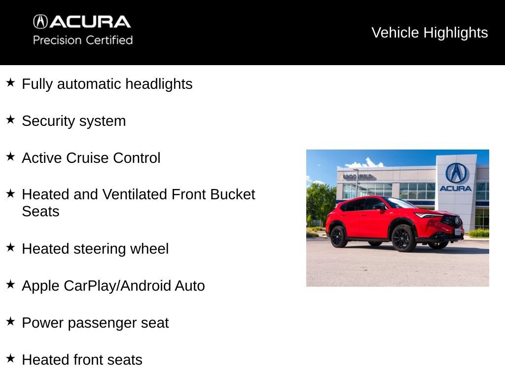 Certified 2026 Acura ADX A-Spec w/ Advance Package AWD/4WD image 17