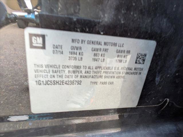 Used 2014 Chevrolet Sonic LT w/ Advanced Safety Package image 21