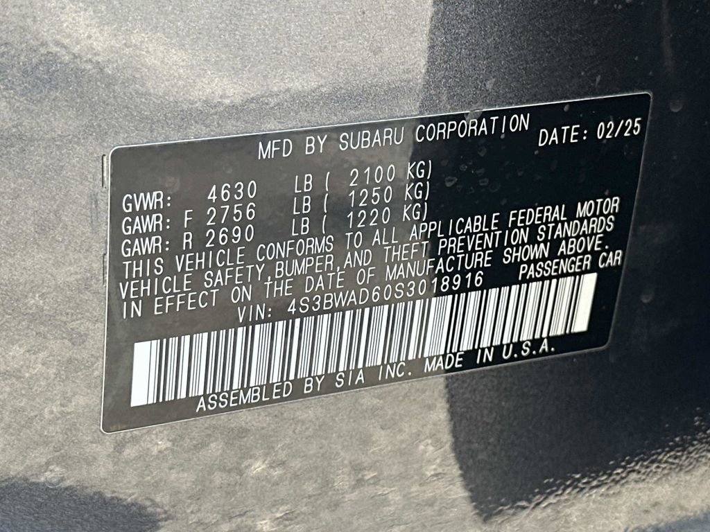 Used 2025 Subaru Legacy Premium image 31