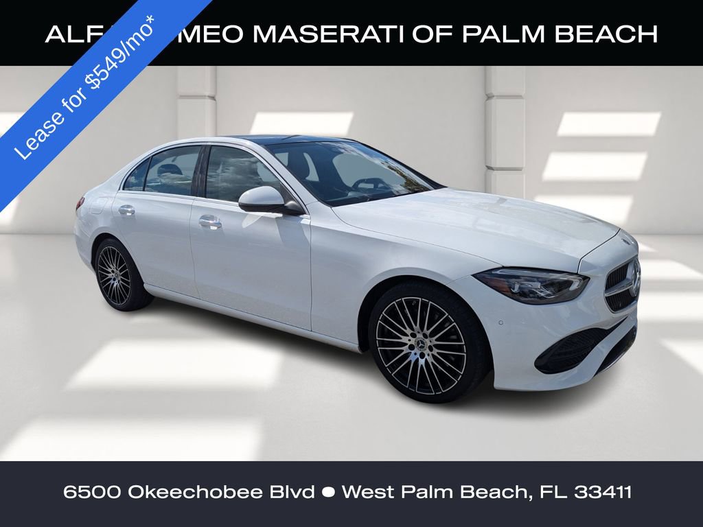 Used 2025 Mercedes-Benz C 300 4MATIC Sedan image 1