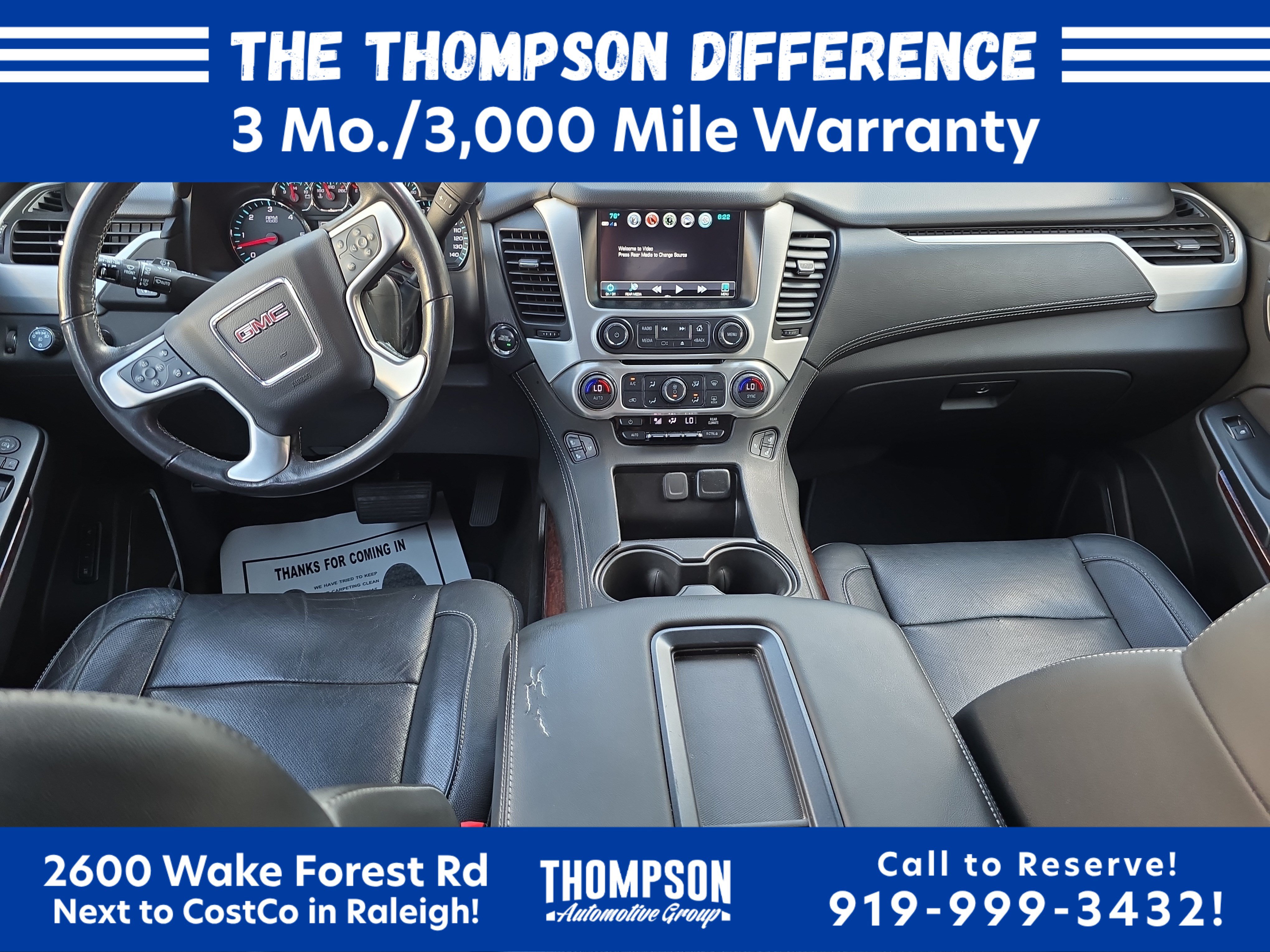 Used 2018 GMC Yukon SLT w/ Open Road Package AWD/4WD image 9
