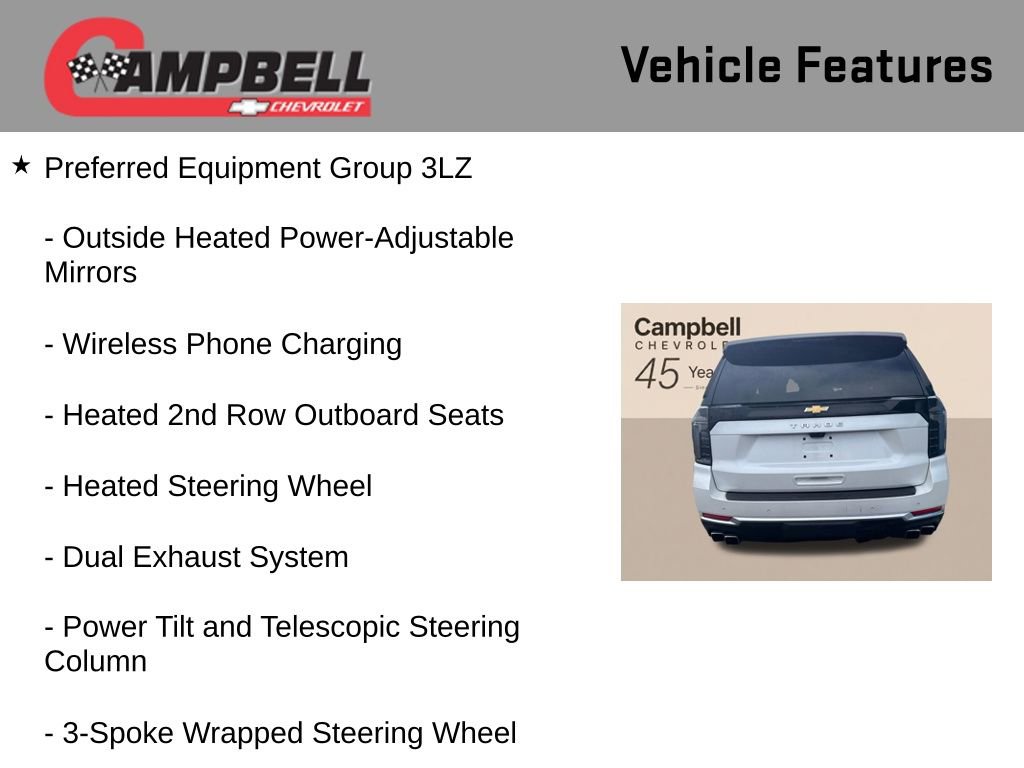 Used 2025 Chevrolet Tahoe High Country AWD/4WD image 16