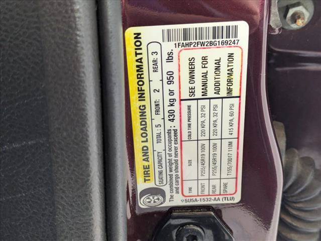 Used 2011 Ford Taurus Limited w/ 301A Rapid Spec Order Code FWD image 14